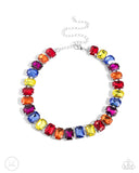 Ecstatic Emeralds - Multi- Paparazzi Accessories - Necklace