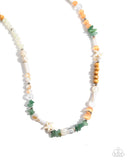 Beachy Beginner - Green - Paparazzi Accessories- Necklace