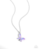 Aerial Aria - Purple - Paparazzi Accessories - Necklace