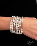 Sentimental Value - White - Paparazzi Accessories - Zi Collection 2024 Bracelet- PRECLAIM