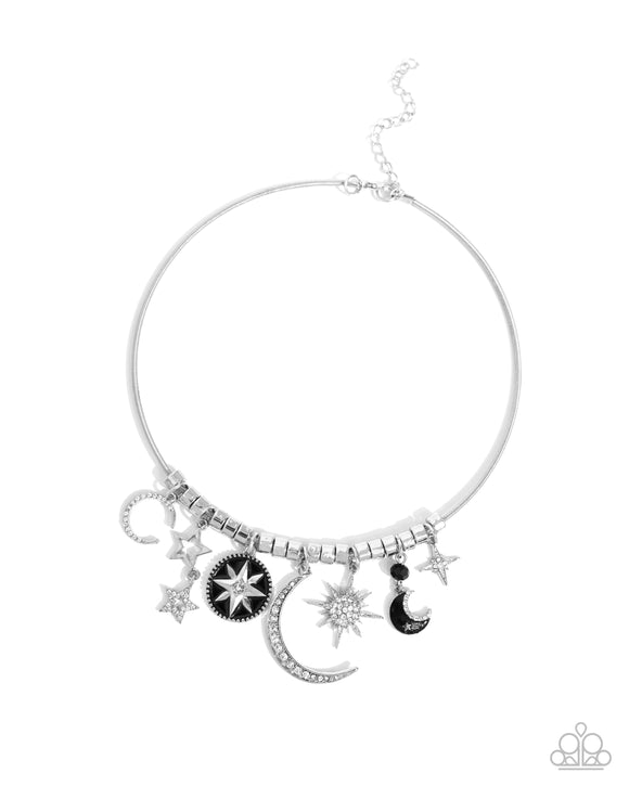 Celestial Ceremony - Black - Paparazzi Accessories - Necklace