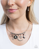 Celestial Ceremony - Black - Paparazzi Accessories - Necklace