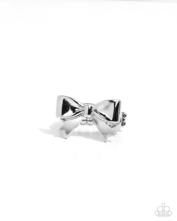 Becoming Brilliant - Silver - Paparazzi Accessories - Ring