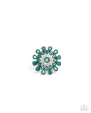 Steady Shimmer- Green- Paparazzi Accessories- Ring