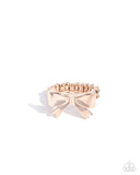 Becoming Brilliant - Rose Gold - Paparazzi Accessories - Ring