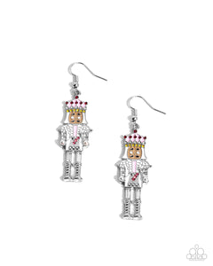 Nutcracker Nostalgia - Multi - Paparazzi Accessories - Earring - PRE-CLAIM 11/12