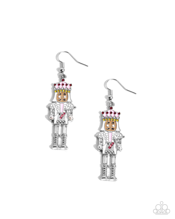 Nutcracker Nostalgia - Multi - Paparazzi Accessories - Earring - PRE-CLAIM 11/12