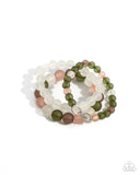 Simplistic Stack - Green - Paparazzi Accessories- Bracelet - PRECLAIM