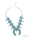 Brazen- Blue- Paparazzi Accessories - Zi Collection 2024- PRECLAiM