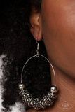 I Can Take a Compliment - Silver - Paparazzi Accessories - Earring