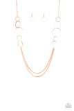 Ring In The Radiance - Copper - Paparazzi Accessories - Necklace