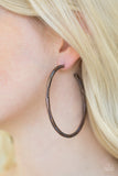 The Tough Girl - Copper - Paparazzi Accessories - Earring