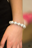 Here Comes The BRIDESMAID - White _ Paparazzi Accessories - Bracelet - Jewelry with Erin Binford