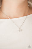 Diamond Debonair - White - Paparazzi Accessories - Necklace