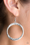 Wildly Wild-lust - Silver - Paparazzi Accessories - Earring