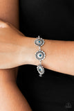 Funky Flower Child - Blue - Paparazzi Accessories - Bracelet - Jewelry with Erin Binford