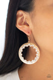 Gala Glitter - Gold - Paparazzi Accessories - Earring - Jewelry with Erin Binford