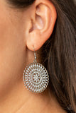 PINWHEEL and Deal - Silver - Paparazzi Accessories - Earring