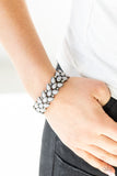 Vintage Venture - Silver -Paparazzi Accessories - Bracelet - Jewelry with Erin Binford