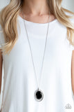 Metro Must-Have - Black- Paparazzi Accessories - Necklace