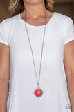 Desert Equinox - Red - Paparazzi Accessories - Necklace - Jewelry with Erin Binford