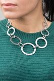 City Circus - Silver - Paparazzi Accessories - Necklace