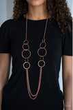 Ring In The Radiance - Copper - Paparazzi Accessories - Necklace