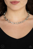 Urban Uplink - Silver - Paparazzi Accessories - Necklace