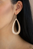 Diamond Distraction - Gold - Paparazzi Accessories - Earring - Jewelry with Erin Binford