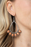 Stone Sky - Brown - Paparazzi Accessories - Earring - Jewelry with Erin Binford