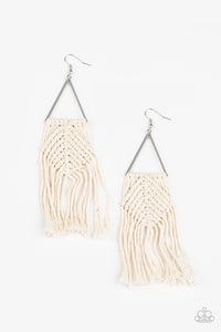 Macrame Jungle - White - Jewelry with Erin Binford