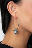 Dazzling Downpour - Silver- Paparazzi Accessories - Earring - Jewelry with Erin Binford