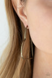 I HEART a Rumor - Brass - Paparazzi Accessories - Earring