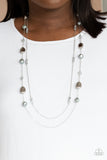 Gala Goals - Silver -Paparazzi Accessories- Necklace