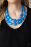 Resort Ready - Blue - Paparazzi Accessories - Necklace