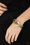 Let A Hundred SUNFLOWERS Bloom - Brass - Paparazzi Accessories - Bracelet