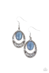 Serene Shimmer - Blue - Paparazzi Accessories - Earring - Jewelry with Erin Binford