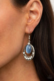 Serene Shimmer - Blue - Paparazzi Accessories - Earring - Jewelry with Erin Binford