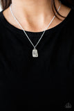 Faith Over Fear - Silver - Paparazzi Accessories - Necklace - Jewelry with Erin Binford