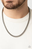 Combat Zone - Silver - Paparazzi Accessories - Necklace