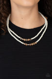 Poshly Petite - Gold - Paparazzi Accessories - Necklace