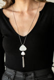 TIDE You Over - White - Paparazzi Accessories - Necklace