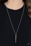 Tower Of Transcendence - Pink - Paparazzi Accessories - Necklace - Jewelry with Erin Binford