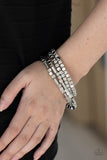 Metro Materials - Silver - Paparazzi Accessories - Bracelet - Jewelry with Erin Binford