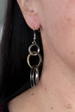 Harmoniously Handcrafted - Silver - Paparazzi Accessories - Earring