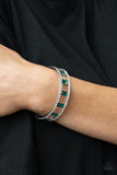 Industrial Icing - Green - Paparazzi Accessories - Bracelet - Jewelry with Erin Binford