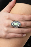 Tea Light Twinkle - Green - Paparazzi Accessories - Ring