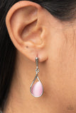 Pampered Glow Up - Pink - Paparazzi Accessories - Earring