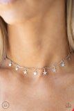 Little Miss Americana - Silver - Paparazzi Accessories - Necklace - Jewelry with Erin Binford