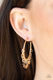 Happy Independence Day - Gold - Paparazzi Accessories - Earring